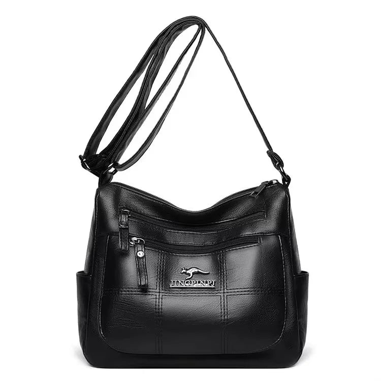 Bolso de mano bordado para mujer, bolsos de cuero de alta calidad para mujer, bolso de hombro para mujer, bolsos cruzados pequeños para mujer, bolso principal 2024