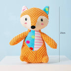 Juguete de peluche para mascotas, rompecabezas para perros y gatos, animales bonitos, resistente a mordeduras, interactivo, chirriante, limpieza de dientes de perro, juguete para masticar, suministros para mascotas