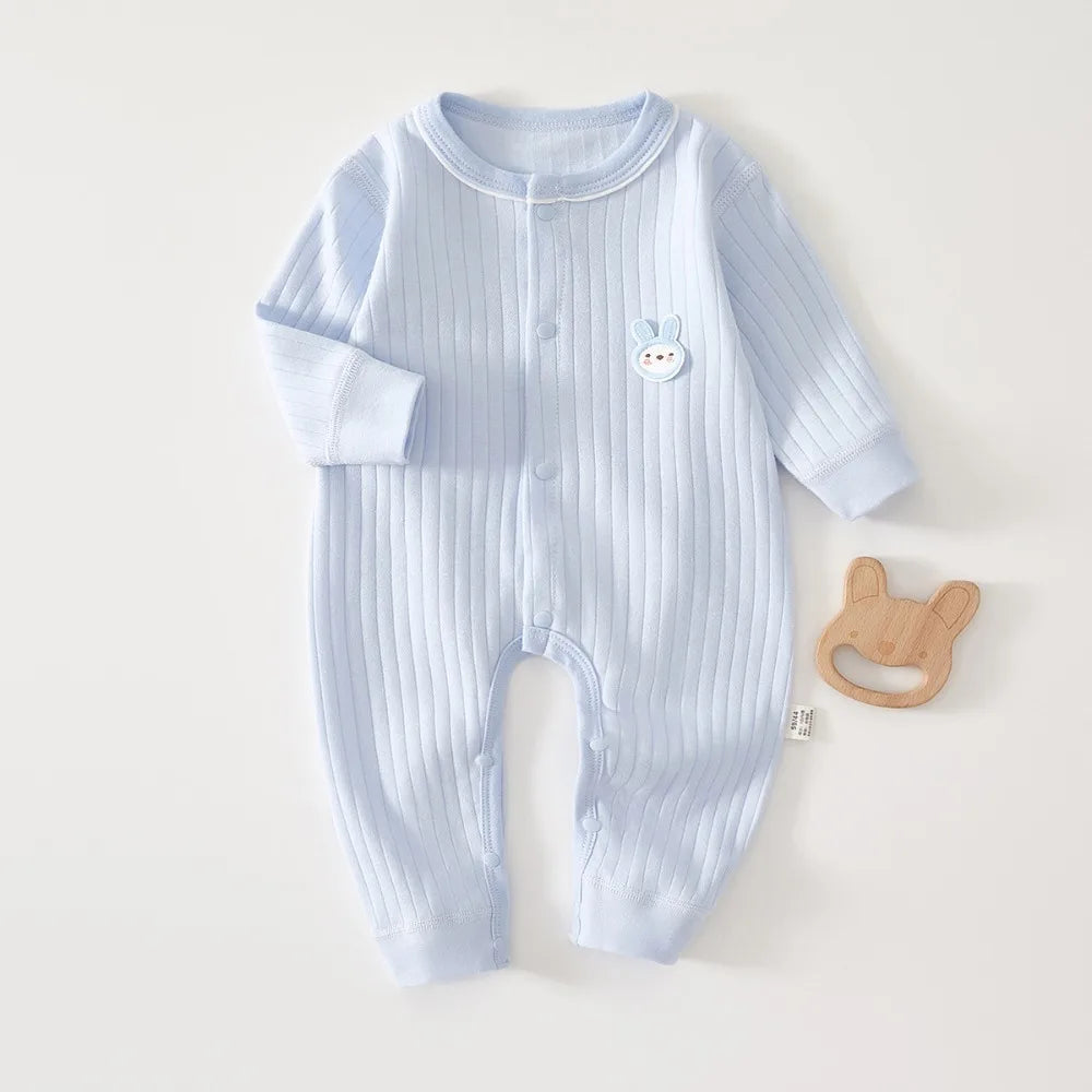 AYNIGIELL primavera y otoño peleles de bebé de 0 a 12 meses mono 100% de algodón para recién nacidos de calidad Superior para niños y niñas recién nacidos