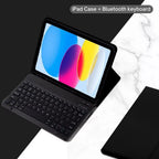 Funda con teclado para iPad de 10. a generación 2022, 10,9 pulgadas, funda con teclado Bluetooth desmontable para iPad 11 11 pulgadas A16 2025 con portalápices