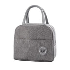 Fiambrera más fresca con patrón funcional, bolsa de almuerzo de lona con aislamiento portátil, bolsas térmicas para comida, Picnic, bolsas de almuerzo para mujeres y niños