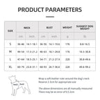 Arnés para Mascotas Multifuncional de Nailon Reflectante, Arnés Ajustable para Perros, Arnés de Pecho para Perros con Control Cómodo y Sin Tirones, Suministros para Mascotas