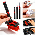 Kit de cepillo de limpieza de teclado 5 en 1, extractor de teclas, limpiador de auriculares para Airpods Pro 1 2 3, caja de auriculares Bluetooth, herramientas de limpieza