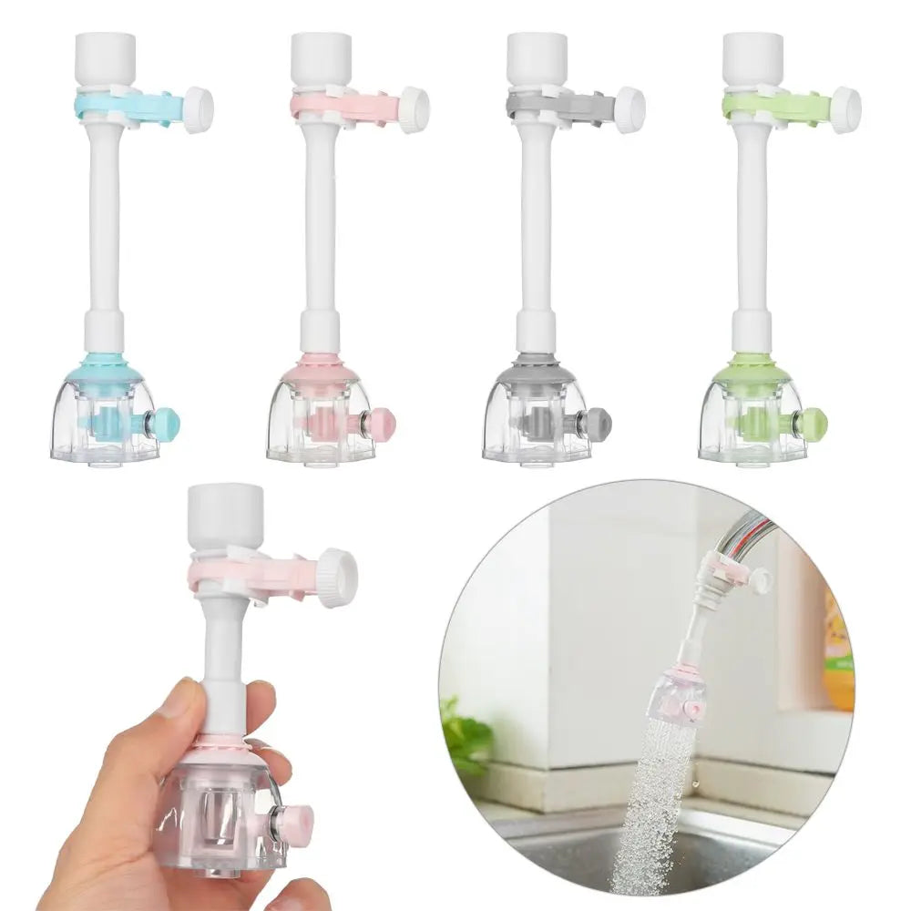 Extensor difusor Flexible que ahorra agua, filtro de agua a prueba de salpicaduras, cabezal de salida para grifo, extensor de grifo de agua para grifo de cocina