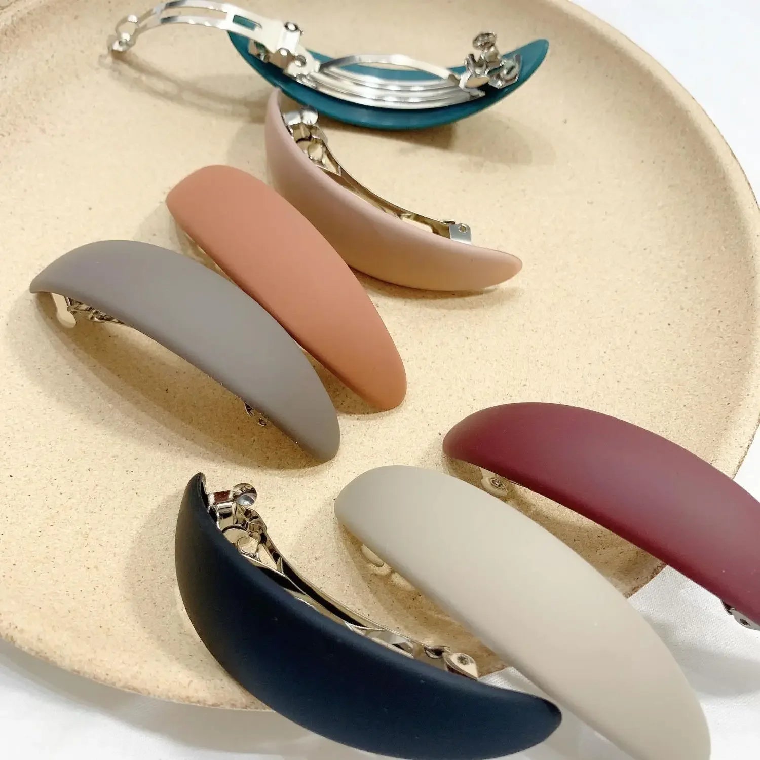 Horquilla Vintage elegante para mujer, soporte para cola de caballo, horquillas geométricas de primavera, pasador para niña, herramientas de estilismo, accesorios nuevos