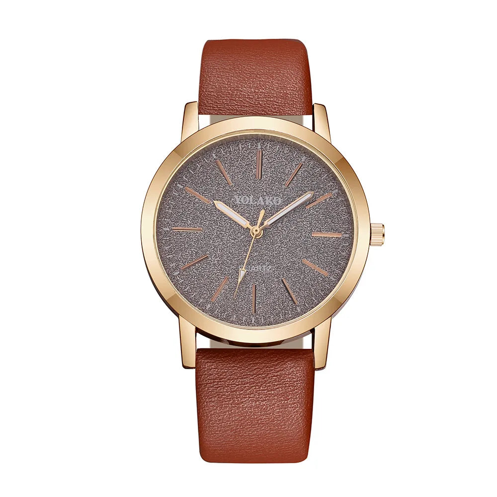Relojes de marca de lujo para mujer, reloj de cuero a la moda para mujer, relojes de pulsera de cuarzo para mujer, reloj para mujer
