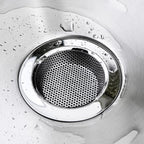 Colador de drenaje de agua para fregadero de cocina, cubierta de drenaje de piso de baño de acero inoxidable, filtro de colector de pelo de ducha, accesorios de fregadero de cocina