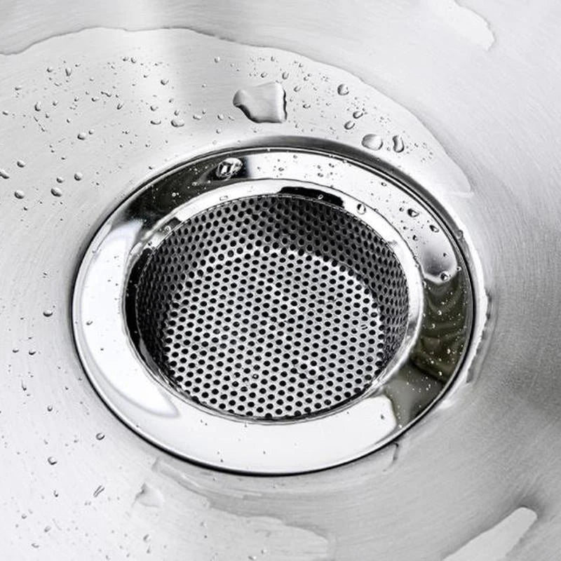 Colador de drenaje de agua para fregadero de cocina, cubierta de drenaje de piso de baño de acero inoxidable, filtro de colector de pelo de ducha, accesorios de fregadero de cocina