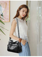 Bolso de mano bordado para mujer, bolsos de cuero de alta calidad para mujer, bolso de hombro para mujer, bolsos cruzados pequeños para mujer, bolso principal 2024