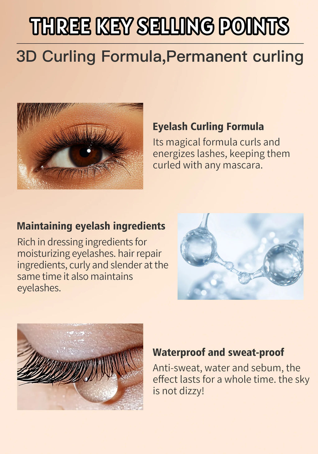 Máscara de pestañas resistente al agua 5D, extensión de pestañas, máscara de fibra de seda gruesa, maquillaje femenino, herramientas cosméticas para ojos para regalos