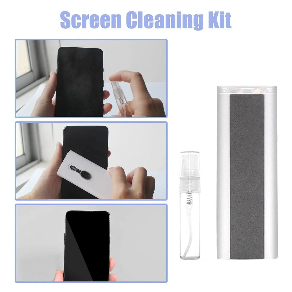 Kit de cepillo de limpieza de teclado 5 en 1, extractor de teclas, limpiador de auriculares para Airpods Pro 1 2 3, caja de auriculares Bluetooth, herramientas de limpieza