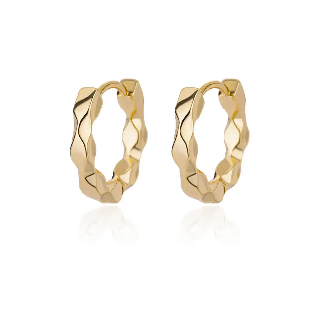 Pendientes redondos elegantes para mujeres y niñas, aretes de aro de acero inoxidable de lujo, joyería estética de compromiso de boda Vintage