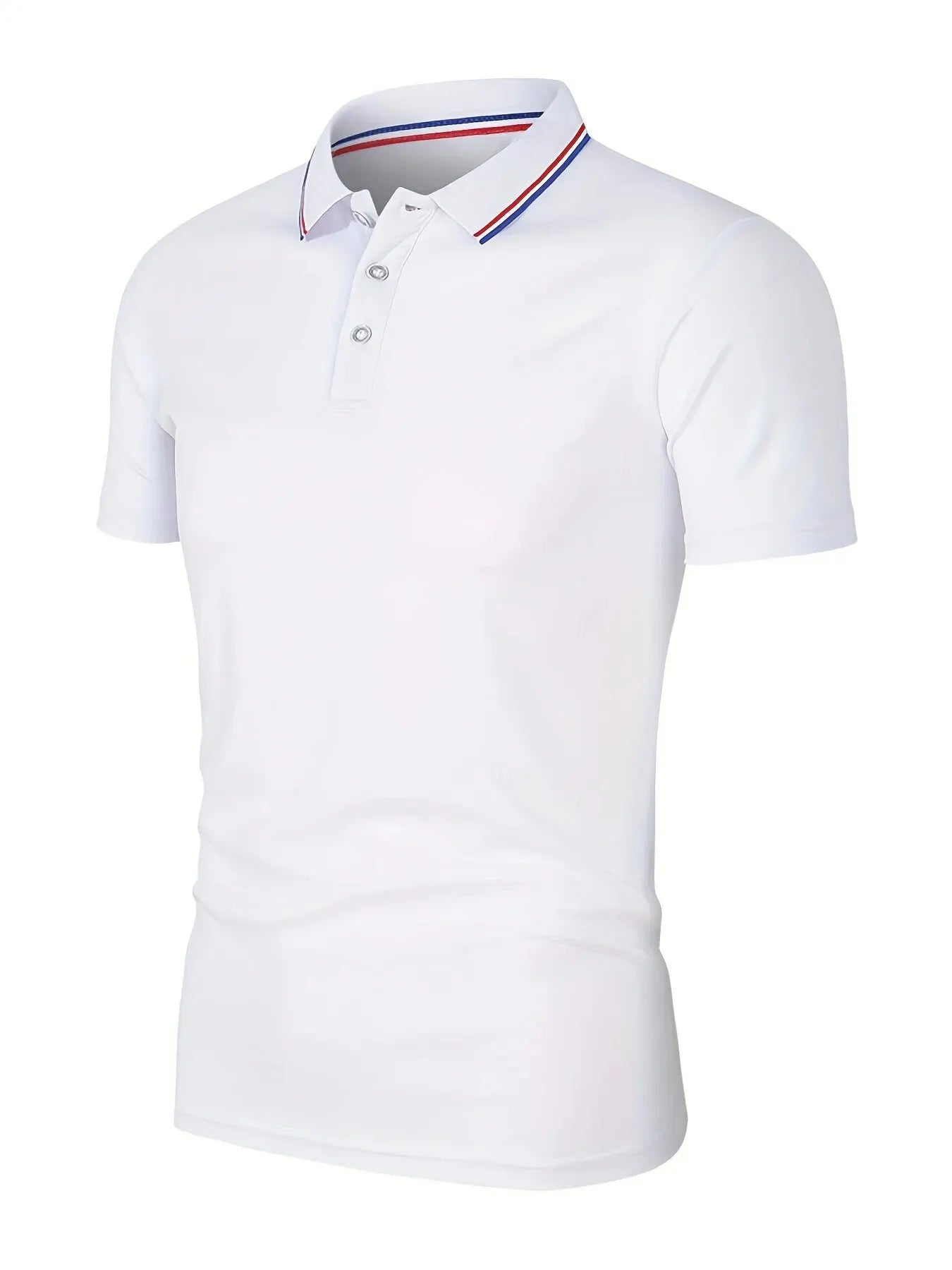 2025 gran oferta, Polo cómodo y transpirable informal de verano para hombre, camiseta de manga corta de Color sólido de alta calidad para hombre