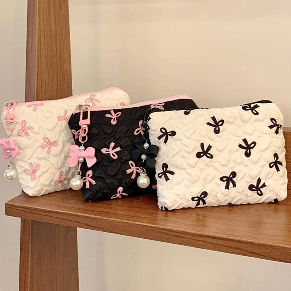 Bolsas de almacenamiento con cojín de aire para lápiz labial de gran capacidad, bolsa de maquillaje para mujer, bolso de viaje, bolsas de aseo, 1 ud.