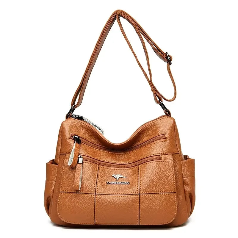 Bolso de mano bordado para mujer, bolsos de cuero de alta calidad para mujer, bolso de hombro para mujer, bolsos cruzados pequeños para mujer, bolso principal 2024