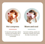 Masajeador de ojos 4D, Airbag inteligente, vibración, instrumento para el cuidado de los ojos, compresa caliente, Bluetooth, gafas de masaje para ojos, fatiga, cuidado antiarrugas
