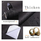 Pegatinas gruesas de mármol mate, papel tapiz autoadhesivo para cocina, a prueba de aceite, gabinetes de escritorio, encimeras, muebles, película decorativa