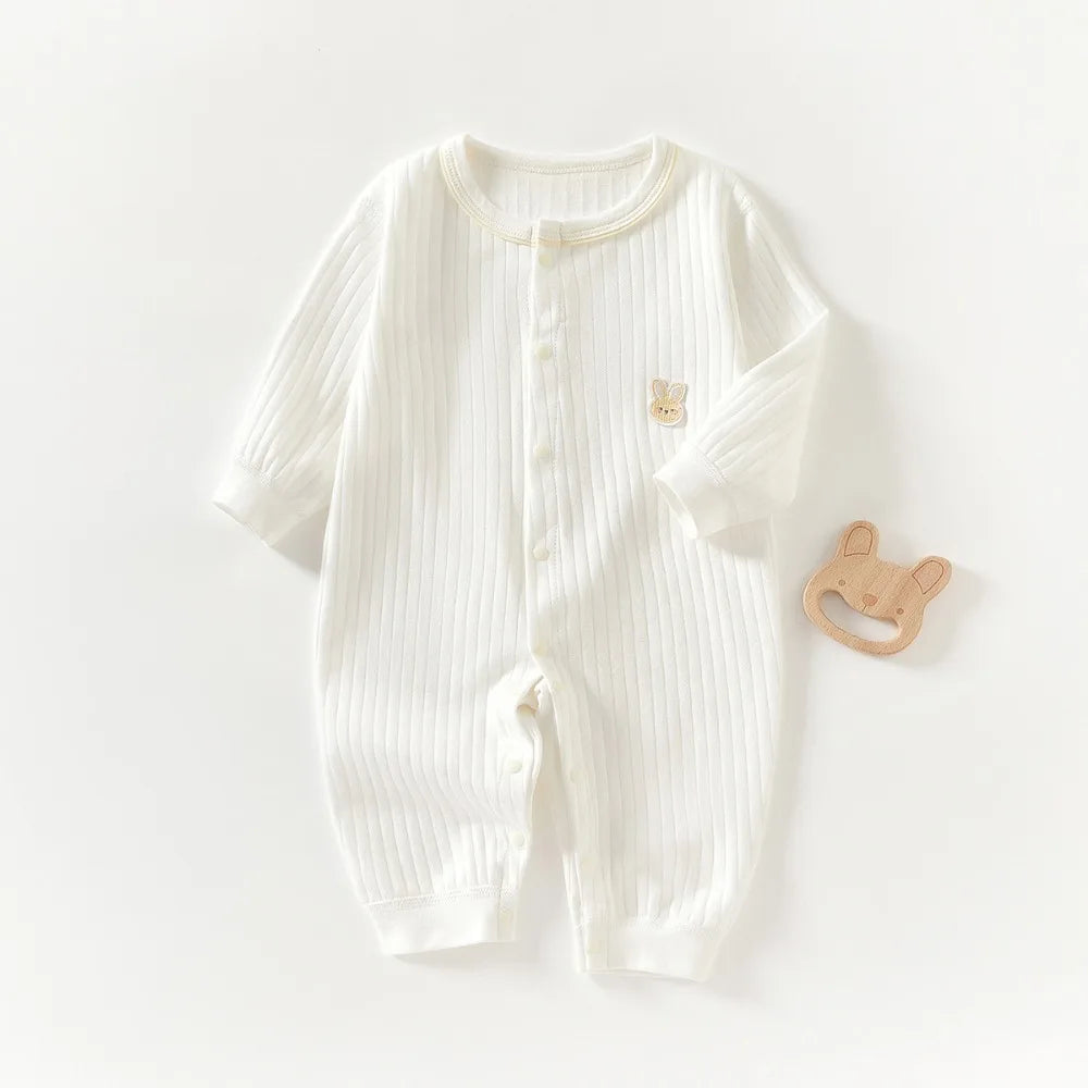 AYNIGIELL primavera y otoño peleles de bebé de 0 a 12 meses mono 100% de algodón para recién nacidos de calidad Superior para niños y niñas recién nacidos