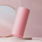 Rodillo de Yoga redondo, cilindro de espuma EVA, rodillo Hexagonal para ejercicio de Pilates, entrenamientos en casa mejorados, diámetro de 9,5 cm de longitud 29,7 cm