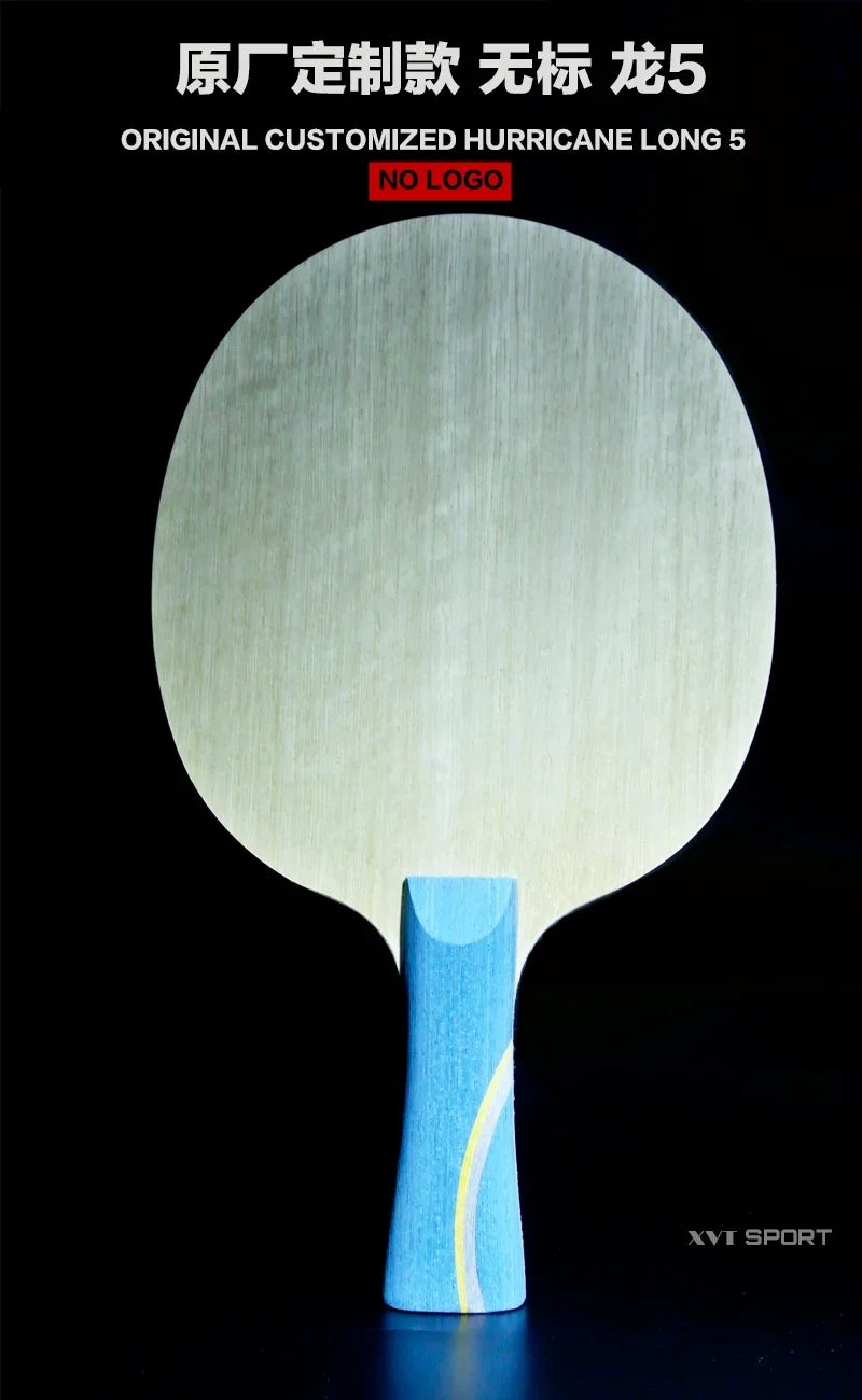 DHS No Logo Hurricane LONG V W986 hoja de tenis de mesa/hoja de ping pong/palo de tenis de mesa