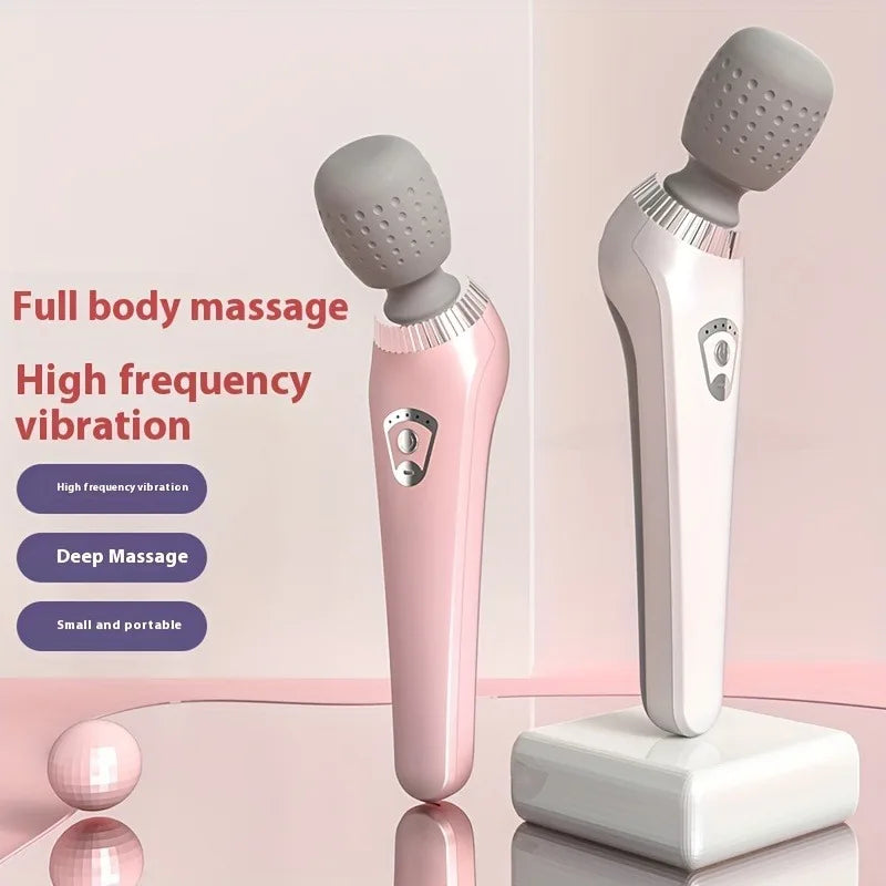 Nuevo Masajeador portátil de mano, recargable por USB, multifuncional, pistola de masaje de cuerpo completo, relajante, cuello, espalda, piernas y cintura