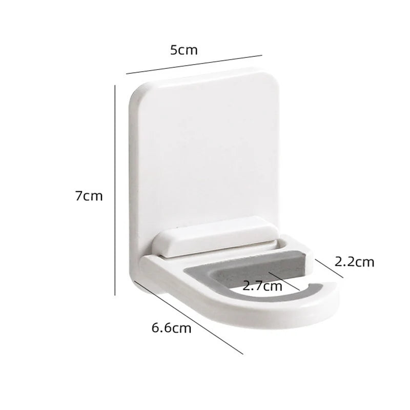 Soporte organizador de fregona de montaje en pared, gancho para escoba, colgador de escoba impermeable, gancho de almacenamiento, accesorios de organización de baño y cocina, 2 uds.