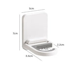 Soporte organizador de fregona de montaje en pared, gancho para escoba, colgador de escoba impermeable, gancho de almacenamiento, accesorios de organización de baño y cocina, 2 uds.