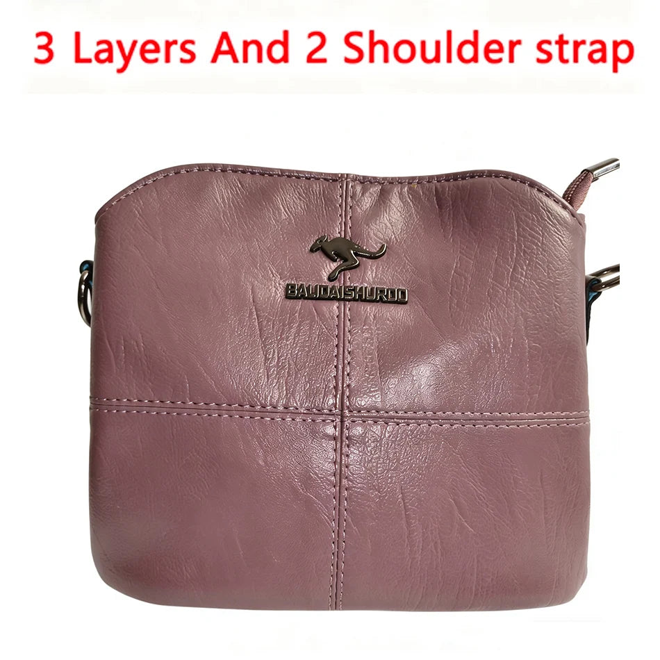 Bolso de mano bordado para mujer, bolsos de cuero de alta calidad para mujer, bolso de hombro para mujer, bolsos cruzados pequeños para mujer, bolso principal 2024