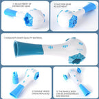 Entrenador de respiración, herramienta de entrenamiento de expansión pulmonar portátil de resistencia ajustable, aumenta la capacidad pulmonar, ejercitador Abdominal para correr