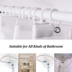Cortinas de baño de flores, pájaros y plantas europeas, cortina de ducha impermeable, decoración de baño con impresión 3D con gancho, pantalla de baño