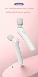 Nuevo Masajeador portátil de mano, recargable por USB, multifuncional, pistola de masaje de cuerpo completo, relajante, cuello, espalda, piernas y cintura