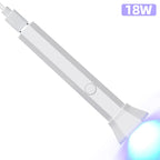 Mini lámpara de uñas portátil de mano para todos los esmaltes de Gel, máquina secadora de uñas USB de secado rápido, lámpara de uñas LED UV, Mini linterna con bolígrafo