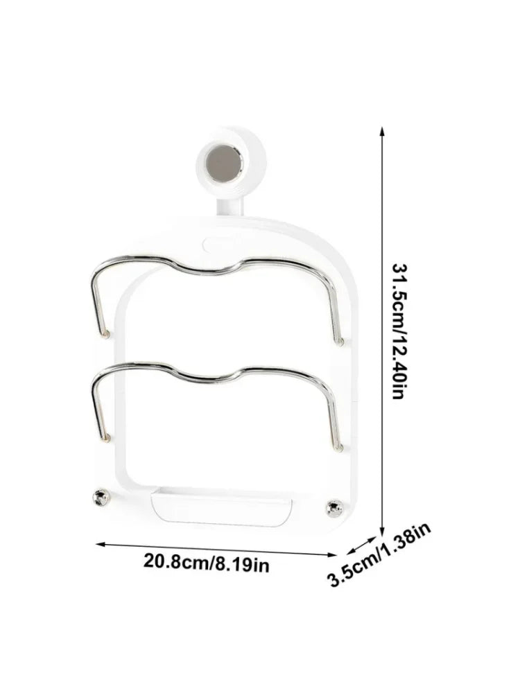 Estante organizador de cocina para colgar en la pared, estante para cubrir ollas, tapa de olla multicapa, estante multifuncional de Metal, estante de almacenamiento para tapas de ollas