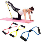 Bandas de resistencia para Yoga, banda elástica, extractor de ejercicio deportivo, expansor de pecho en forma de 8 para culturismo, gimnasio en casa, equipo de Fitness