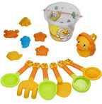 Juguetes de playa para niños, juego de arena, cubo de arena, pala de playa, juguetes para niños pequeños, juego de playa de verano, juguetes para niños, herramientas de juego de agua