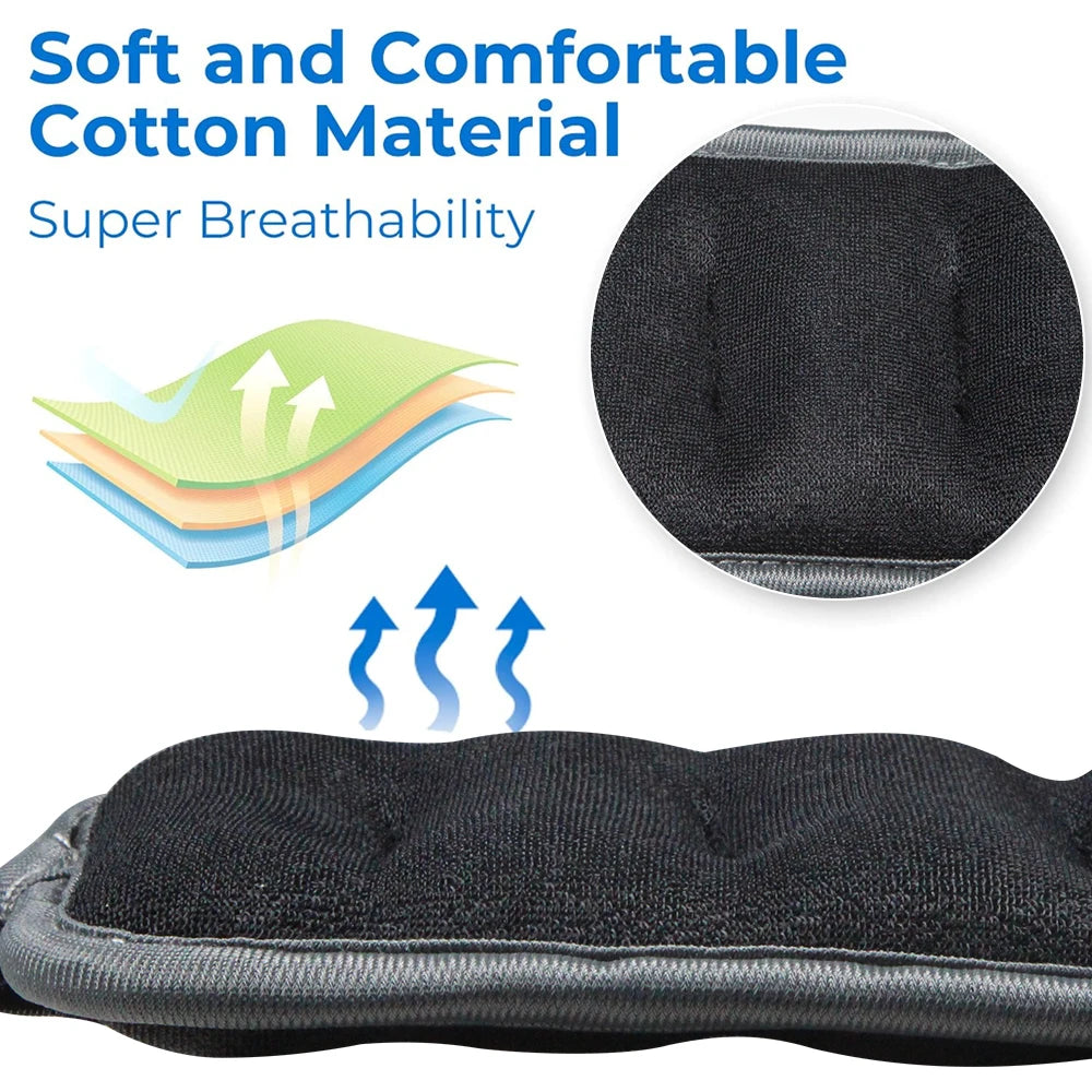 1 par de pesas ajustables para tobillo y muñeca (0,5 kg/1 kg) - correas ligeras de neopreno para correr, entrenamiento de fuerza de yoga para todas las edades