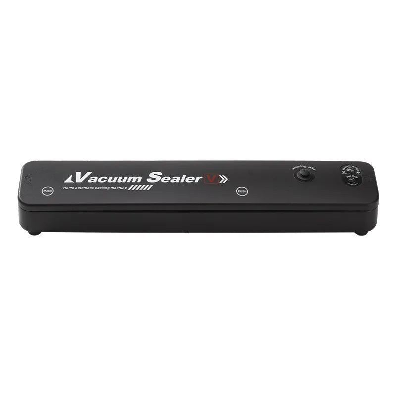 Máquina de envasado al vacío, 220V/110V, con 10Uds,De bolsas de vacío gratis, sellador al vacío de alimentos negro para el hogar
