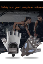 Guantes deportivos antideslizantes para hombre y mujer, guantes de Yoga para entrenamiento de culturismo, levantamiento de pesas, 1 par