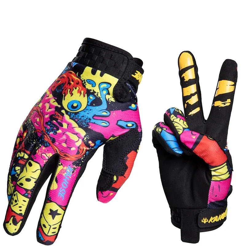 Guantes de Motocross MX BMX DH para Bicicleta de Montaña, Enduro, Off-Road, Luvas MTB DH Race, Guantes de Ciclismo
