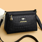 Bolso de mano bordado para mujer, bolsos de cuero de alta calidad para mujer, bolso de hombro para mujer, bolsos cruzados pequeños para mujer, bolso principal 2024