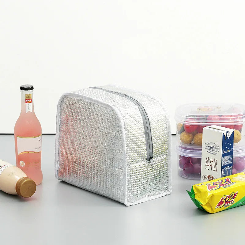 Fiambrera más fresca con patrón funcional, bolsa de almuerzo de lona con aislamiento portátil, bolsas térmicas para comida, Picnic, bolsas de almuerzo para mujeres y niños