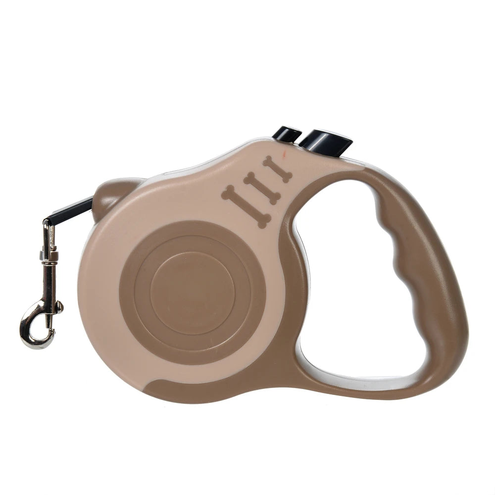 Correa para perros de 3m y 5m para perros pequeños, medianos y grandes, gatos, automática, retráctil, nailon fuerte, Schnauzer de plomo para cachorros, suministros para mascotas