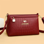 Bolso de mano bordado para mujer, bolsos de cuero de alta calidad para mujer, bolso de hombro para mujer, bolsos cruzados pequeños para mujer, bolso principal 2024