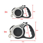 Correa para perros de 3m y 5m para perros pequeños, medianos y grandes, gatos, automática, retráctil, nailon fuerte, Schnauzer de plomo para cachorros, suministros para mascotas