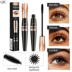 Máscara de pestañas resistente al agua 5D, extensión de pestañas, máscara de fibra de seda gruesa, maquillaje femenino, herramientas cosméticas para ojos para regalos