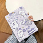 Estuche de gato bonito tipo 3 + Y con portalápices para IPad 2025 11th A16 Pro Air 13 11 M3 M2 M4 2025 12,9 "9 8 7 6 5 4 10Th Mini 7 6