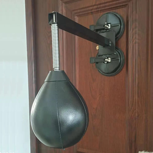 Bola de boxeo de calidad PU, bolsa de boxeo de pera, bolas de velocidad de reacción, entrenamiento de Fitness, bola colgante de velocidad de boxeo