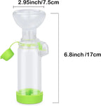 Tanque nebulizador para mascotas, para gatos o perros. Almohadilla de mano para administrar medicamentos a mascotas, equipada con indicador de respiración.
