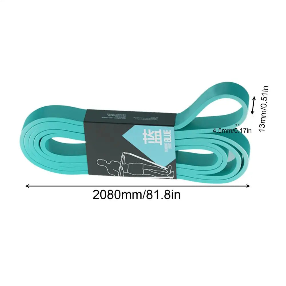 Banda Elástica de Resistencia para Entrenamiento de Fuerza, Cintura y Piernas, Cuerda de Tracción para Gimnasio, Pilates, para Entusiastas del Deporte