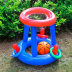 Juguete de agua para natación al aire libre, soporte de baloncesto acuático, piscina flotante inflable, juguete de playa, herramienta de piscina divertida de verano